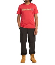 TIMBERLAND KENNEBEC RIVER LINEAR LOGO Tricou din bumbac Frumusețe americană - tricou - 3