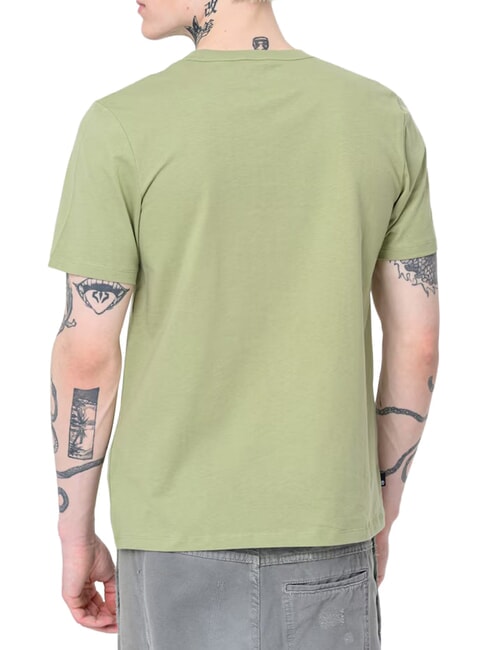KENNEBEC RIVER LINEAR LOGO Tricou din bumbac verde deschis - tricou