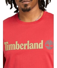 TIMBERLAND KENNEBEC RIVER LINEAR LOGO Tricou din bumbac Frumusețe americană - tricou - 4