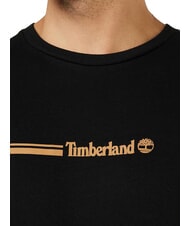 TIMBERLAND TIER3 Tricou din bumbac pur BLACK - tricou - 3