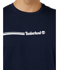 TIMBERLAND TIER3 Tricou din bumbac pur safir &icirc;nchis - tricou - 3