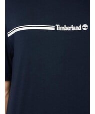 TIMBERLAND TIER3 Tricou din bumbac pur safir &icirc;nchis - tricou - 4