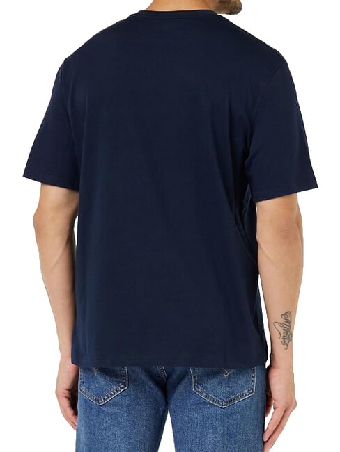 TIER3 Tricou din bumbac pur safir &icirc;nchis - tricou