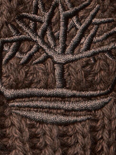 WOOL Pălărie din amestec de l&acirc;nă ciocolată - Căciuli