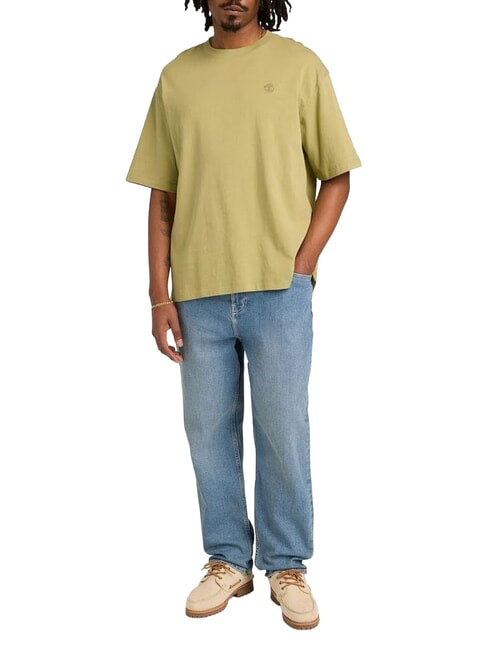 DUNSTAN RIVER Tricou de bumbac verde deschis - tricou