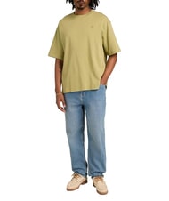 TIMBERLAND DUNSTAN RIVER Tricou de bumbac verde deschis - tricou - 3