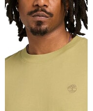 TIMBERLAND DUNSTAN RIVER Tricou de bumbac verde deschis - tricou - 4