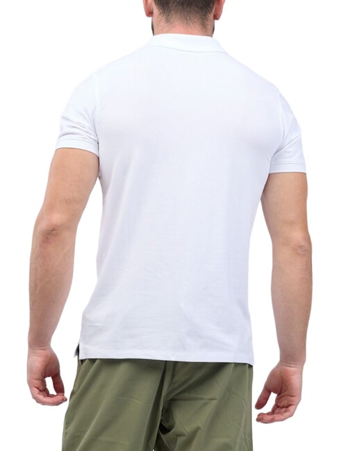 MILLERS RIVER Tricou polo cu m&acirc;necă scurtă alb - maiou Polo