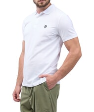 TIMBERLAND MILLERS RIVER Tricou polo cu m&acirc;necă scurtă alb - maiou Polo - 3
