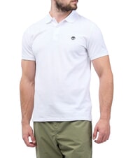TIMBERLAND MILLERS RIVER Tricou polo cu m&acirc;necă scurtă alb - maiou Polo - 5