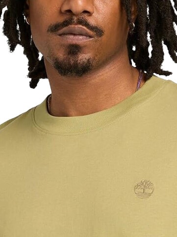 DUNSTAN RIVER Tricou de bumbac verde deschis - tricou