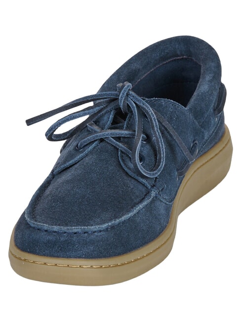 PORTOFINO Mocasin din piele piele &icirc;ntoarsă bleumarin - Pantofi bărbați