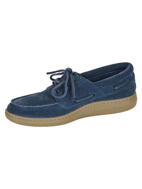 PORTOFINO Mocasin din piele piele &icirc;ntoarsă bleumarin - Pantofi bărbați