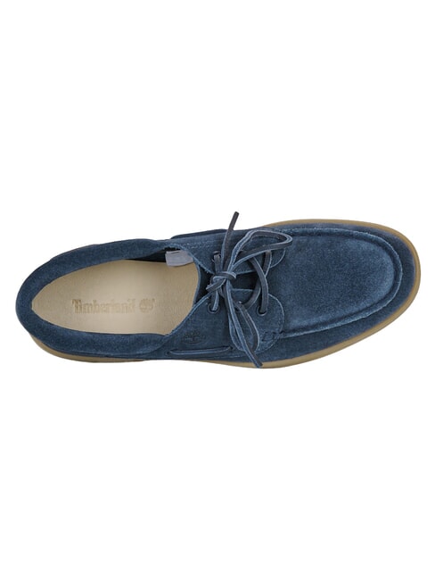 PORTOFINO Mocasin din piele piele &icirc;ntoarsă bleumarin - Pantofi bărbați