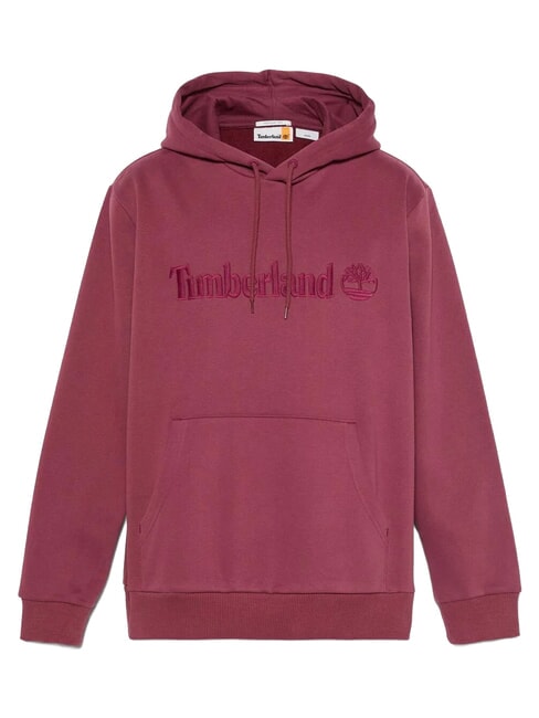 EMBROIDERY TONAL Hanorac cu gluga Burgundia - hanorace