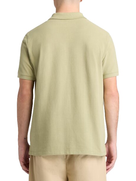 MILLERS RIVER Tricou polo din bumbac verde deschis - maiou Polo
