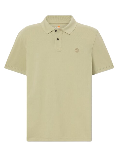 MILLERS RIVER Tricou polo din bumbac verde deschis - maiou Polo