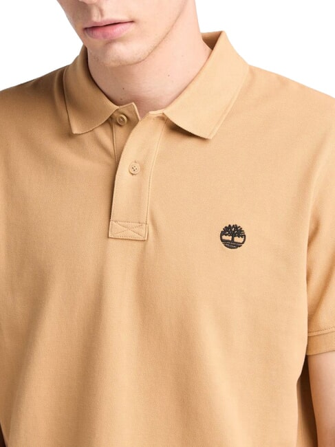 MILLERS RIVER Tricou polo din bumbac cizma de grau usoara - maiou Polo