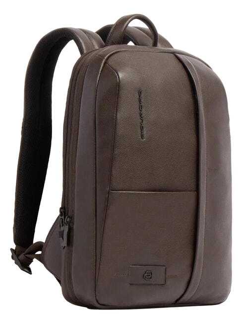 RUSSEL Rucsac pentru laptop de 14", din piele MORO - Rucsacuri pentru laptop