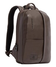 PIQUADRO RUSSEL Rucsac pentru laptop de 14", din piele MORO - Rucsacuri pentru laptop - 2
