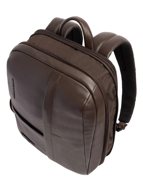 RUSSEL Rucsac pentru laptop de 14", din piele MORO - Rucsacuri pentru laptop