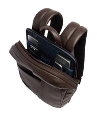 PIQUADRO RUSSEL Rucsac pentru laptop de 14", din piele MORO - Rucsacuri pentru laptop - 5