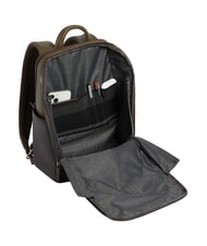 PIQUADRO BLACK SQUARE Rucsac din piele pentru laptop de 14". verde/maro &icirc;nchis - Rucsacuri pentru laptop - 4