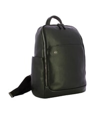 PIQUADRO BLACK SQUARE Rucsac pentru laptop de 13", din piele negru - Rucsacuri pentru laptop - 2