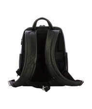 PIQUADRO BLACK SQUARE Rucsac pentru laptop de 13", din piele negru - Rucsacuri pentru laptop - 3