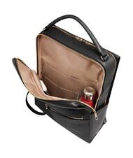 PIQUADRO PATRICIA Rucsac pentru laptop de 15,6" din piele negru - Genți femei - 4
