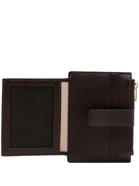 PATRICIA Suport card din piele BROWN - Portofele femei