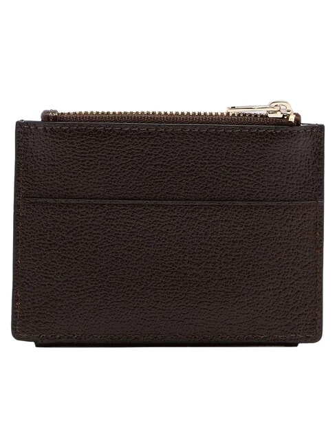 PATRICIA Suport card din piele BROWN - Portofele femei