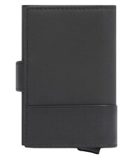 PIQUADRO W145 Suport pentru carduri cu sistem glisant negru - Portofele bărbați - 3