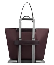 PIQUADRO LYRA Geantă de cumpărături pentru laptop de 14" burgundy 2 - Genți femei - 3