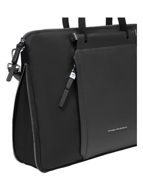 LYRA Servietă pentru laptop de 15,6", extensibilă negru - Serviete birou