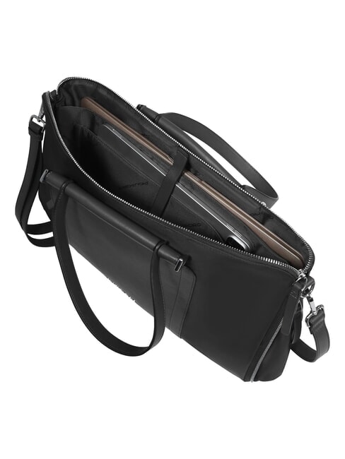 LYRA Servietă pentru laptop de 15,6", extensibilă negru - Serviete birou