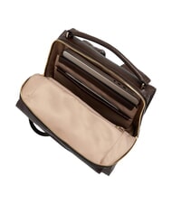 PIQUADRO W140 Rucsac din piele pentru laptop de 14" pentru femei BROWN - Rucsacuri pentru laptop - 4