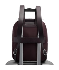 PIQUADRO LYRA Rucsac burgundy 2 - Genți femei - 3