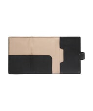PIQUADRO CIRCLE Suport card din piele negru - Portofele bărbați - 3