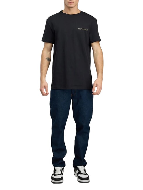 Y2K Tricou din bumbac, cu m&acirc;necă scurtă BLACK - tricou