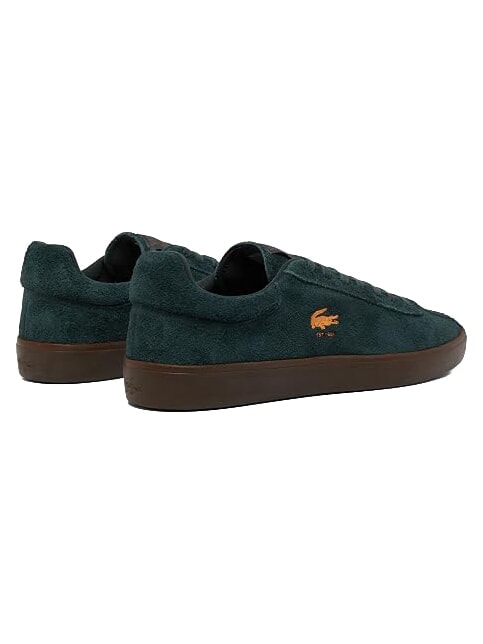 BASESHOT Adidași din piele gumă verde &icirc;nchis/negru - Pantofi bărbați