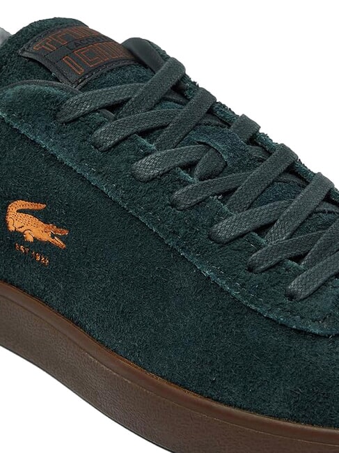 BASESHOT Adidași din piele gumă verde &icirc;nchis/negru - Pantofi bărbați