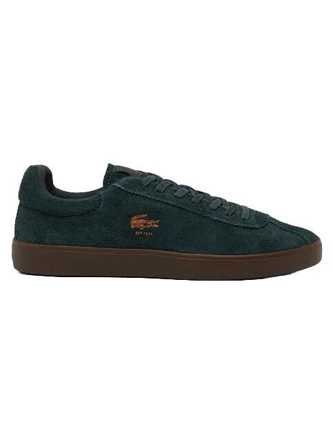 BASESHOT Adidași din piele gumă verde &icirc;nchis/negru - Pantofi bărbați
