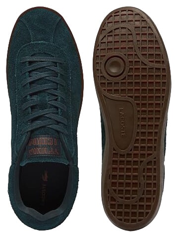 BASESHOT Adidași din piele gumă verde &icirc;nchis/negru - Pantofi bărbați