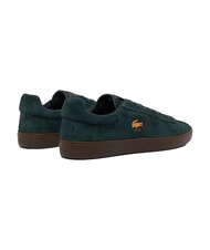 LACOSTE BASESHOT Adidași din piele gumă verde &icirc;nchis/negru - Pantofi bărbați - 4