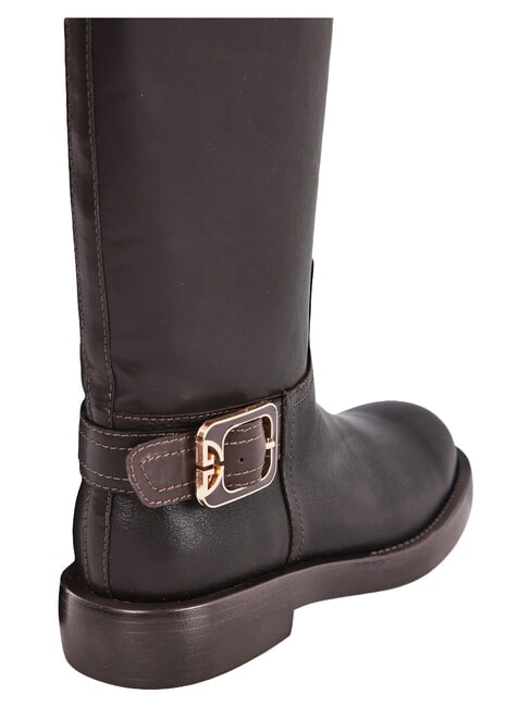 LOLA Ghete de piele cafea - Pantofi femei