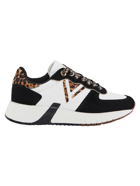 ICONICA GREEDY Adidași alb-negru - Pantofi femei