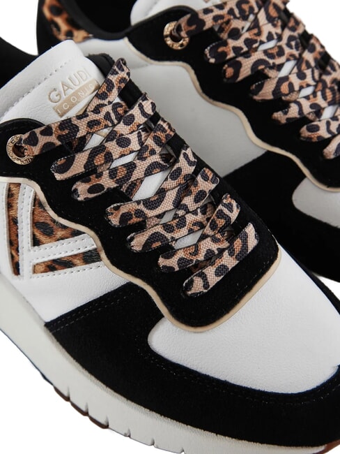 ICONICA GREEDY Adidași alb-negru - Pantofi femei