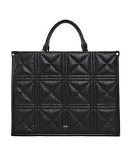 GAUD&Igrave; LETIZIA Sacoșă de cumpărături cu farmec BLACK - Genți femei - 3