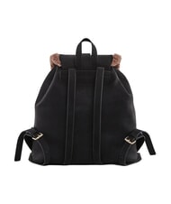 GAUD&Igrave; LYNN Rucsac cu buzunare și logo metalic BLACK - Genți femei - 3